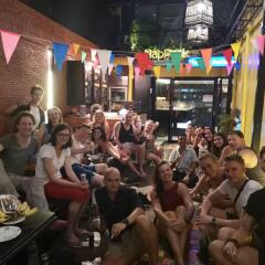 Отель NapPark Hostel Таиланд, Бангкок - отзывы, цены и фото номеров - забронировать отель NapPark Hostel онлайн гостиничный бар