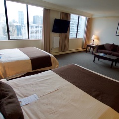 Отель Century Plaza Hotel & Spa Канада, Ванкувер - отзывы, цены и фото номеров - забронировать отель Century Plaza Hotel & Spa онлайн комната для гостей фото 2