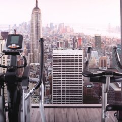 Гостиница SkyPoint Шереметьево фитнесс-зал