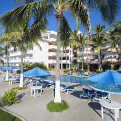 Отель El Pescador Hotel Мексика, Пуэрто-Вальярта - отзывы, цены и фото номеров - забронировать отель El Pescador Hotel онлайн бассейн фото 2