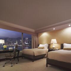 Отель Conrad Hong Kong 5* Стандартный номер с различными типами кроватей фото 4