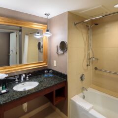 Отель Sheraton Hotel Columbus Capitol Square США, Колумбус - отзывы, цены и фото номеров - забронировать отель Sheraton Hotel Columbus Capitol Square онлайн ванная фото 2