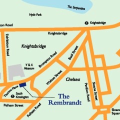 Отель The Rembrandt Великобритания, Лондон - отзывы, цены и фото номеров - забронировать отель The Rembrandt онлайн городской автобус