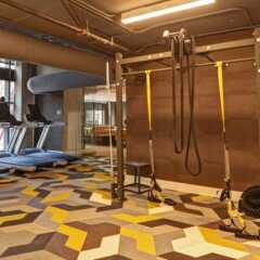 Отель Global Luxury Suites at The Wharf США, Вашингтон - отзывы, цены и фото номеров - забронировать отель Global Luxury Suites at The Wharf онлайн фитнесс-зал фото 3