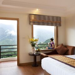 Отель Sapa Eden View Hotel Вьетнам, Шапа - отзывы, цены и фото номеров - забронировать отель Sapa Eden View Hotel онлайн комната для гостей фото 3