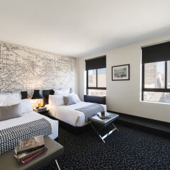 The Mayfair Hotel Los Angeles комната для гостей