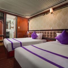 Отель Halong Lavender Cruises комната для гостей фото 4