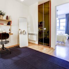 Апартаменты Sweet Inn Apartments Godecharles Брюссель комната для гостей фото 3