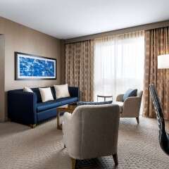 Отель Sheraton Toronto Airport Hotel & Conference Centre Канада, Торонто - отзывы, цены и фото номеров - забронировать отель Sheraton Toronto Airport Hotel & Conference Centre онлайн комната для гостей фото 3