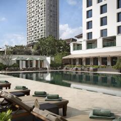 Отель The Sukhothai Bangkok Таиланд, Бангкок - 1 отзыв об отеле, цены и фото номеров - забронировать отель The Sukhothai Bangkok онлайн бассейн