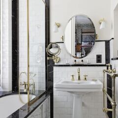 Отель Relais Christine ванная фото 2