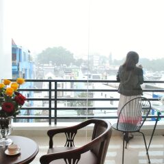 Dalat Ecogreen Hotel Далат балкон