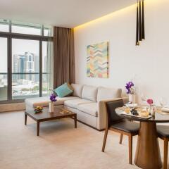 Отель Intercontinental Dubai Marina комната для гостей фото 3
