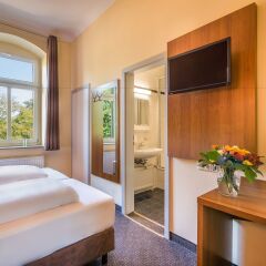 Отель Novum Hotel Bonhoefferplatz Dresden Германия, Дрезден - 2 отзыва об отеле, цены и фото номеров - забронировать отель Novum Hotel Bonhoefferplatz Dresden онлайн удобства в номере фото 2