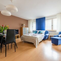 Апартаменты P&O Apartments Gocław 2 Варшава комната для гостей фото 4