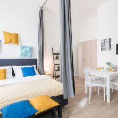 Апартаменты Wenzigova apartments комната для гостей фото 4