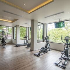 Отель Villa Zolitude Resort & Spa фитнесс-зал фото 3
