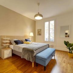 Апартаменты Apartment With 2 Bedrooms in Boulogne-billancourt, With Furnished Terrace and Wifi Булонь-Бийанкур фото 7