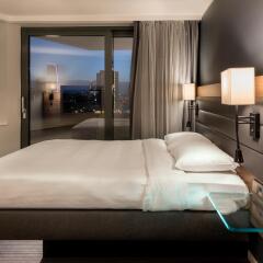 Отель MOXY London Stratford комната для гостей
