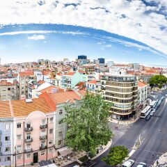 Отель Empire Lisbon Hotel Португалия, Лиссабон - отзывы, цены и фото номеров - забронировать отель Empire Lisbon Hotel онлайн балкон