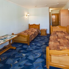 Гостиница Кубань (Геленджик) комната для гостей фото 2