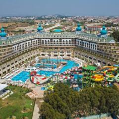 Crystal Sunset Luxury Resort & Spa Турция, Сиде - 1 отзыв об отеле, цены и фото номеров - забронировать отель Crystal Sunset Luxury Resort & Spa - All Inclusive онлайн пляж