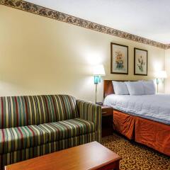 Отель Clarion Inn Chattanooga США, Чаттануга - отзывы, цены и фото номеров - забронировать отель Clarion Inn Chattanooga онлайн комната для гостей фото 4