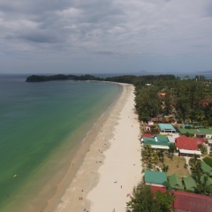 Отель Southern Lanta Resort пляж фото 2