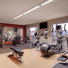Отель Hilton Munich City фитнесс-зал
