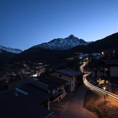 Отель Gasteheim Berghof Зёльден балкон