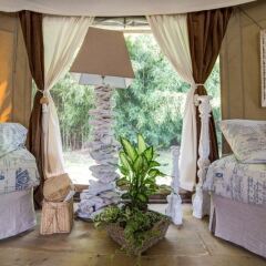 Отель Glamping Canonici di San Marco Италия, Мирано - отзывы, цены и фото номеров - забронировать отель Glamping Canonici di San Marco онлайн комната для гостей фото 3