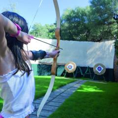 Отель Arbatax Park Resort Borgo Cala Moresca спортивное сооружение