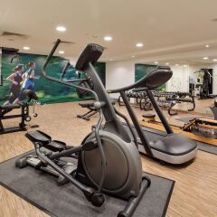 Отель Austria Trend Hotel Doppio Австрия, Вена - 4 отзыва об отеле, цены и фото номеров - забронировать отель Austria Trend Hotel Doppio онлайн фитнесс-зал