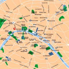 Отель Melia Tour Eiffel Париж городской автобус