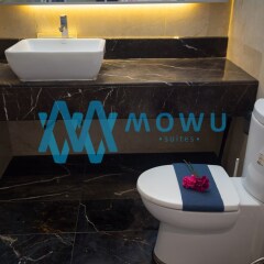 Отель Mowu Suites @ Bukit Bintang Fahrenheit 88 Малайзия, Куала-Лумпур - отзывы, цены и фото номеров - забронировать отель Mowu Suites @ Bukit Bintang Fahrenheit 88 онлайн ванная фото 2