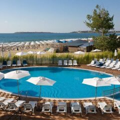 Отель Blue Pearl Hotel- Ultra All Inclusive Болгария, Солнечный берег - отзывы, цены и фото номеров - забронировать отель Blue Pearl Hotel- Ultra All Inclusive онлайн бассейн фото 2