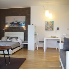 Апартаменты Budva Boutique Черногория, Будва - отзывы, цены и фото номеров - забронировать отель Budva Boutique онлайн комната для гостей фото 3