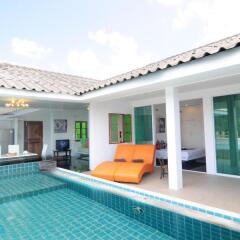 Отель Grand Bleu Ocean View Pool Suite Люкс с разными типами кроватей фото 2