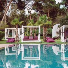 Отель Sofitel Rabat Jardin des Roses Марокко, Рабат - отзывы, цены и фото номеров - забронировать отель Sofitel Rabat Jardin des Roses онлайн бассейн фото 3