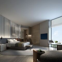 Отель Sheraton Shenzhen Nanshan Шэньчжэнь комната для гостей фото 3