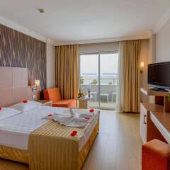 Holiday Garden Hotel Alanya Турция, Окурджалар - отзывы, цены и фото номеров - забронировать отель Holiday Garden Hotel Alanya онлайн комната для гостей фото 2