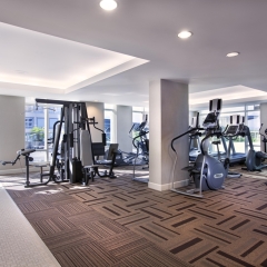 Отель The Fairmont Waterfront Канада, Ванкувер - отзывы, цены и фото номеров - забронировать отель The Fairmont Waterfront онлайн фитнесс-зал фото 2
