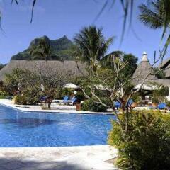 Отель Eden Beach Hotel Bora Bora Французская Полинезия, Бора-Бора - отзывы, цены и фото номеров - забронировать отель Eden Beach Hotel Bora Bora онлайн бассейн фото 3