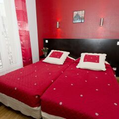 Отель Hipotel Paris Belleville Pyrenees Париж комната для гостей фото 4