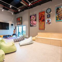 The Spot Hostel Тель-Авив интерьер отеля