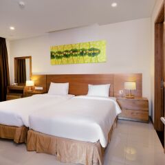Отель Maple Hotel & Apartment Вьетнам, Нячанг - 1 отзыв об отеле, цены и фото номеров - забронировать отель Maple Hotel & Apartment онлайн комната для гостей фото 3