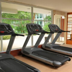 Отель Dusit Suites Hotel Ratchadamri, Bangkok Таиланд, Бангкок - 1 отзыв об отеле, цены и фото номеров - забронировать отель Dusit Suites Hotel Ratchadamri, Bangkok онлайн фитнесс-зал фото 4