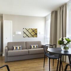 Отель Citadines Tour Eiffel Paris комната для гостей фото 3