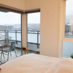 Апартаменты Damsgård Apartment балкон