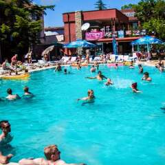 Отель Party Hotel Zornitsa Болгария, Солнечный берег - отзывы, цены и фото номеров - забронировать отель Party Hotel Zornitsa онлайн фитнесс-зал